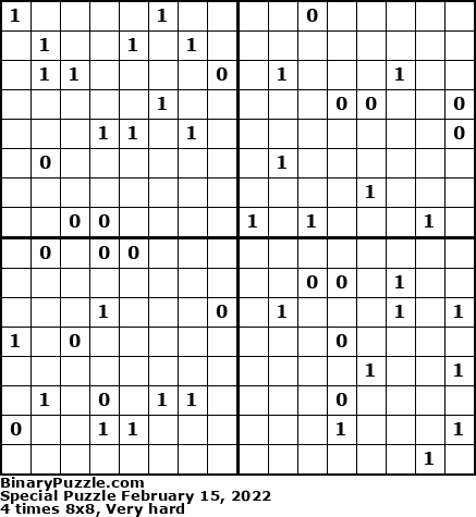 Binary Puzzle