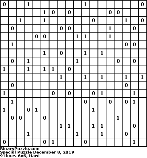 Binary Puzzle