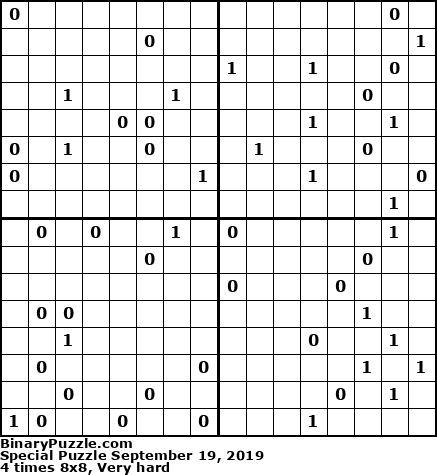 Binary Puzzle