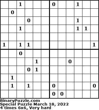 Binary Puzzle
