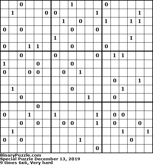 Binary Puzzle