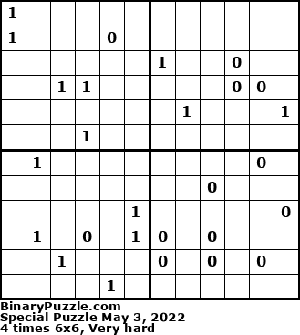 Binary Puzzle