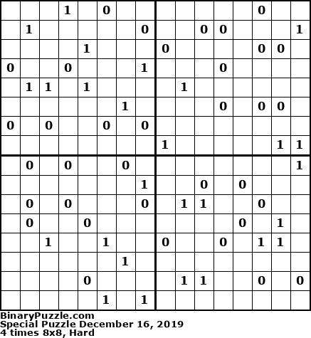 Binary Puzzle