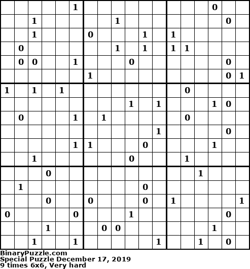 Binary Puzzle