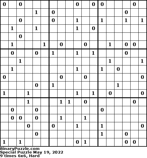 Binary Puzzle