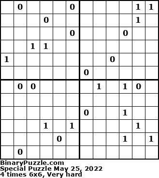 Binary Puzzle