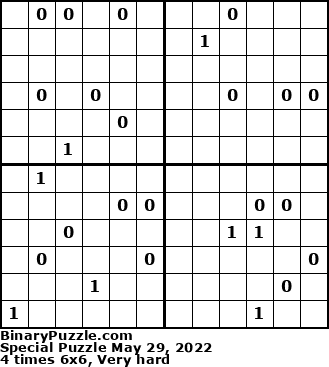 Binary Puzzle