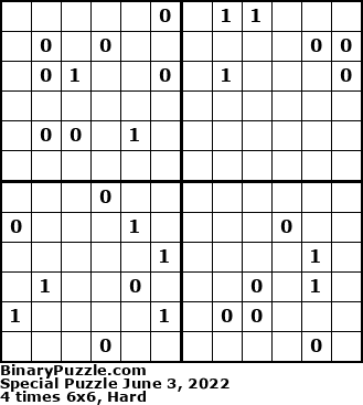 Binary Puzzle