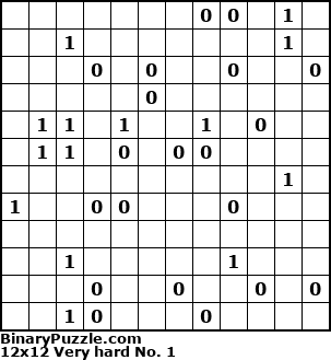 Binary Puzzle